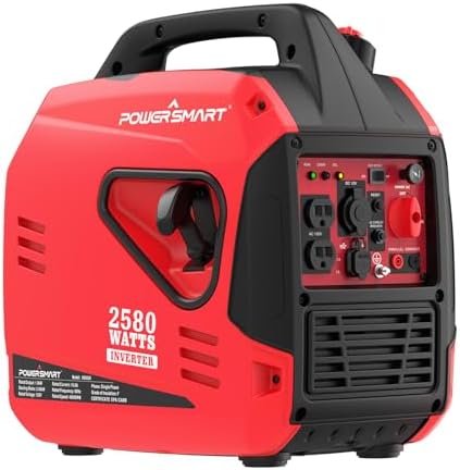 powersmart 2580w portable inverter generator with parallel capability