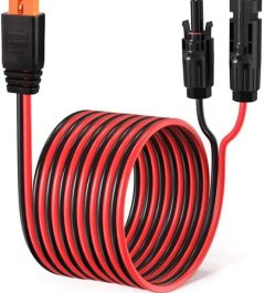 elfculb 12awg 25ft solar extension cable for river 600