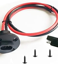 ayecehi 2ft 10awg sae cable with quick disconnect connector
