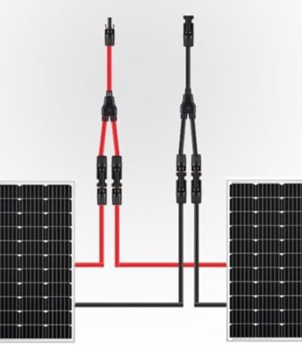 soyan solar panel y branch connectors 2 pairs adapters