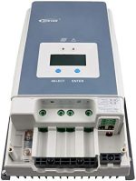 epever 60a mppt solar charge controller with remote monitoring display