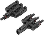 marhynchus 2set/4 pieces solar pv branch connector 50a 1000v