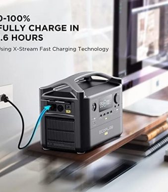 ef ecoflow river pro 720wh portable power station for camping