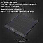 camojojo portable solar panel for trail cameras, compatible with various devices