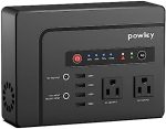 powkey 200w portable power station with 146wh lithium battery