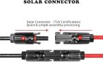 ansoufien 30ft 10awg solar panel to xt60 connector extension