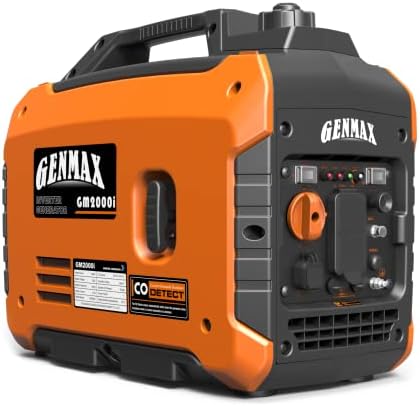 genmax 2000w inverter generator quiet power series for home & camping