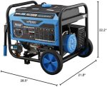 pulsar pg12000b dual fuel portable generator with electric start