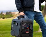 a-ipower 1500w portable inverter generator, ultra-lightweight and super quiet