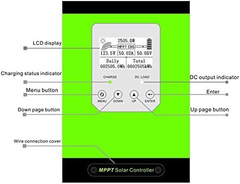 sunnysky 60a mppt solar charge controller for lithium and lead-acid batteries