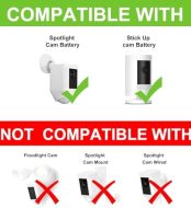 powgrow 5v 3.5w solar charger for stick up/spotlight cam