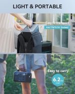 daranener portable power station with fast charging capabilities for outdoor use