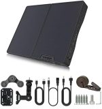 camojojo camera solar panel double trail charger kit waterproof