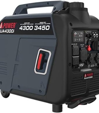 a-ipower 4300w gas inverter generator with co sensor