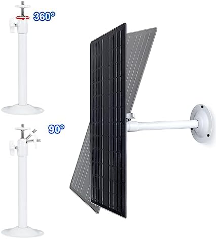 soshine 12w5v solar panel for security camera