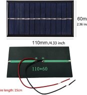 delinx 4pcs mini solar panels for diy electric toys