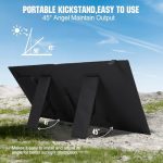 panana 18v portable solar cell solar charger for outdoor power