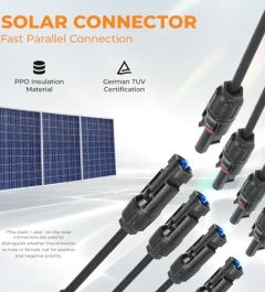 pjerjzn solar panel 30a 1000v y branch connector cable kit