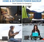powkey 200w portable power station with 146wh lithium battery