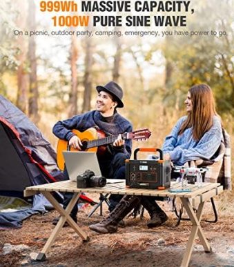 grecell solar generator with 1000w power, pd 60w fast charging