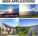 jjn 365w bifacial solar panel kit high-efficiency for various applications