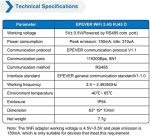 epever mppt 40a solar controller with wifi and temperature sensor
