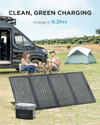 ef ecoflow solar generator delta max with 220w solar panel