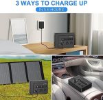 powkey 200w portable power station with 146wh lithium battery