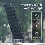 soshine 12w5v solar panel for security camera
