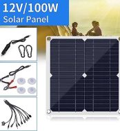 liwarace 100w solar panel 12v portable dual usb for rvs