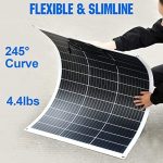 eco-worthy 130w 12v monocrystalline solar panel for off-grid motorhome