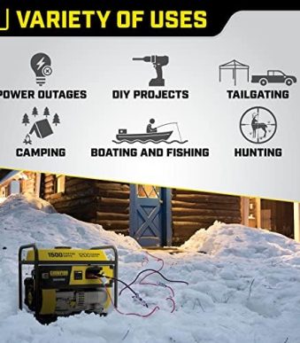 champion power 1200-watt generator carb-compliant portable