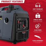 a-ipower 1500w portable inverter generator, ultra-lightweight and super quiet