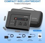 powkey 200w portable power station with 146wh lithium battery