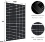 jjn 365w bifacial solar panel kit high-efficiency for various applications
