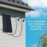 soshine 12w5v solar panel for security camera