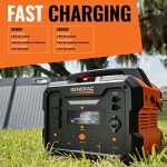 generac 8026 gb2000 portable power station with fast solar charging