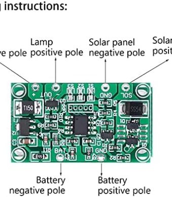 hilitand solar controller board for lithium battery charging