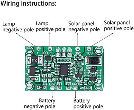 hilitand solar controller board for lithium battery charging