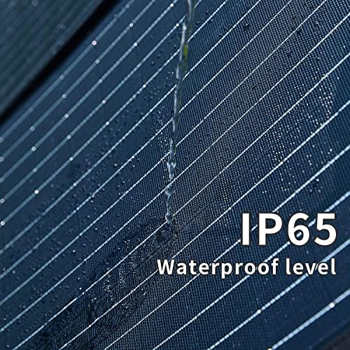 bluerise portable 60w solar panel for outdoor power generation