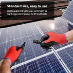 topmatty solar panel connectors t branch  ip67 waterproof