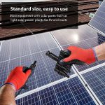 topmatty solar panel t branch connectors for ip67 waterproof connection