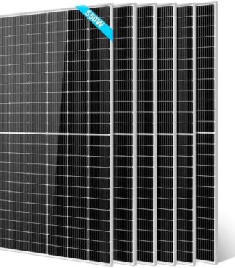 sungoldpower 6pcs 550w monocrystalline solar panels