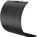 bougerv 200w flexible solar panel for rv, marine, home