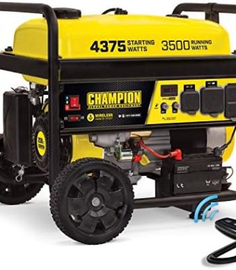 champion power 3500-watt portable generator rv ready