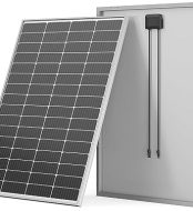 alrska 150w monocrystalline solar panel compact for rv, marine, and off-grid use
