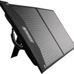 coleman 100w foldable solar panel with adjustable kickstand