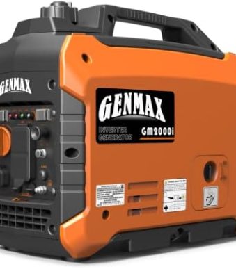 genmax 2000w inverter generator quiet power series for home & camping
