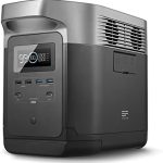 ecoflow delta 1300 portable solar generator for outdoor camping