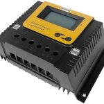 gcsoar solar charge controller pwm 40a with lcd display and usb ports